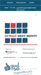 Mobile Screenshot of gewalt-geht-nicht.de
